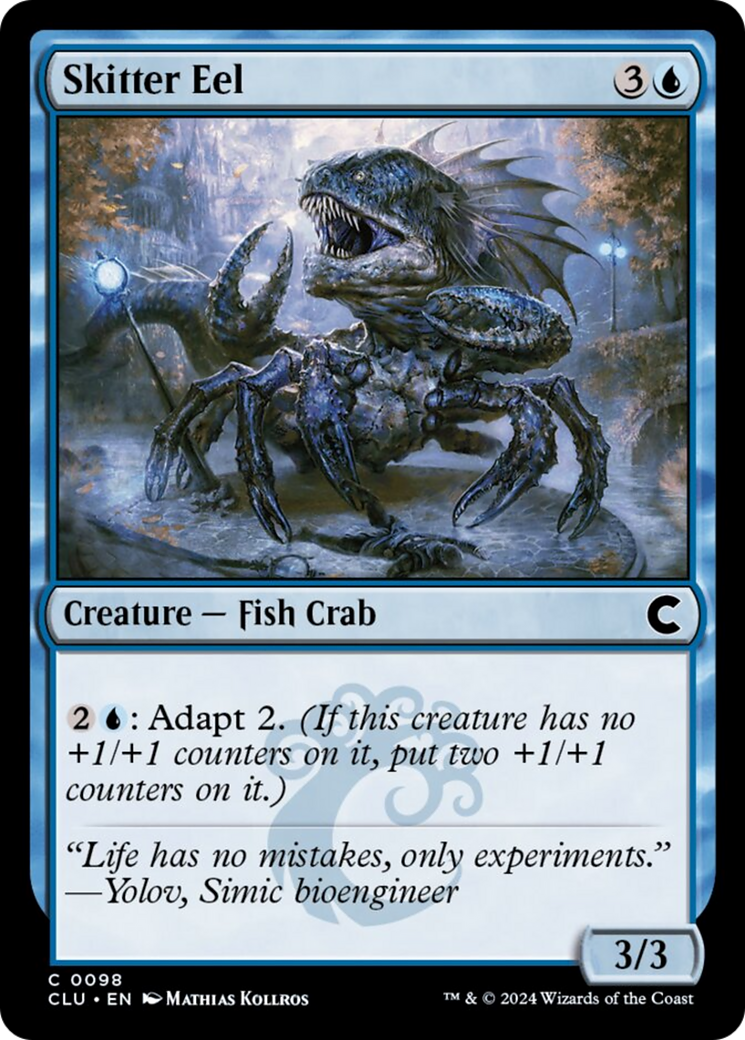 Skitter Eel [Ravnica: Clue Edition] MTG Single Magic: The Gathering | Red Claw Gaming