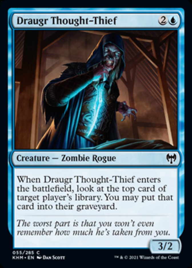 Draugr Thought-Thief [Kaldheim] MTG Single Magic: The Gathering | Red Claw Gaming