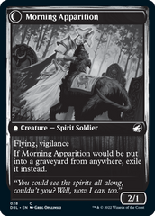 Mourning Patrol // Morning Apparition [Innistrad: Double Feature] MTG Single Magic: The Gathering | Red Claw Gaming