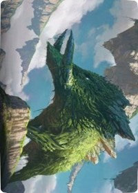 Yasharn, Implacable Earth Art Card [Zendikar Rising Art Series] MTG Single Magic: The Gathering | Red Claw Gaming