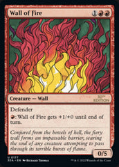 Wall of Fire [30th Anniversary Edition] MTG Single Magic: The Gathering | Red Claw Gaming