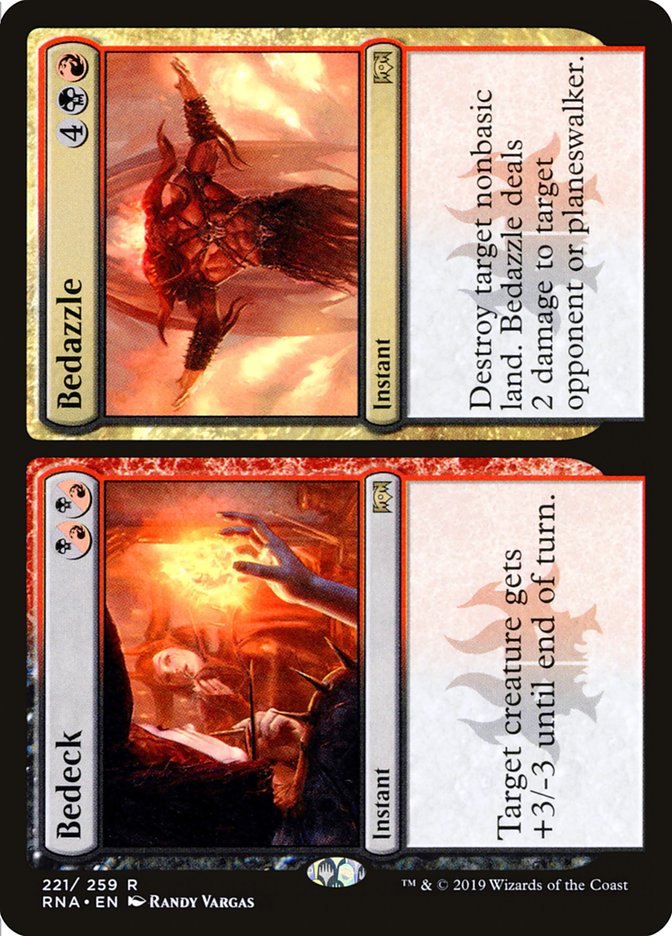 Bedeck // Bedazzle [Ravnica Allegiance] MTG Single Magic: The Gathering | Red Claw Gaming