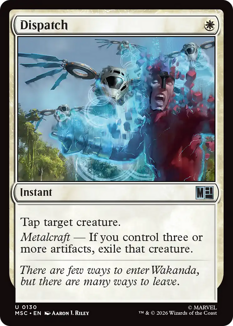Dispatch (Surge Foil) [Marvel Super Heroes Commander] MTG Single Magic: The Gathering | Red Claw Gaming