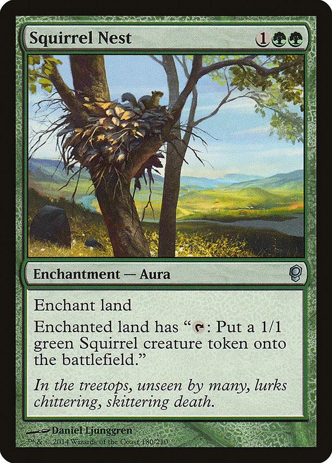 Squirrel Nest [Conspiracy] MTG Single Magic: The Gathering | Red Claw Gaming