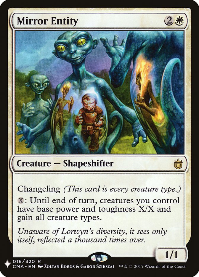 Mirror Entity (CMA) [The List] MTG Single Magic: The Gathering | Red Claw Gaming
