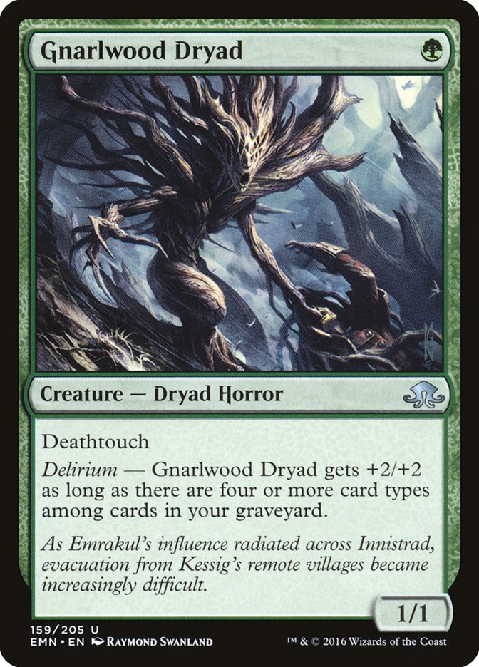 Gnarlwood Dryad [Eldritch Moon] MTG Single Magic: The Gathering | Red Claw Gaming