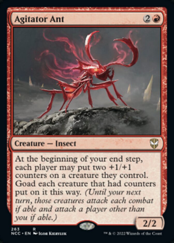 Agitator Ant [Streets of New Capenna Commander] MTG Single Magic: The Gathering | Red Claw Gaming