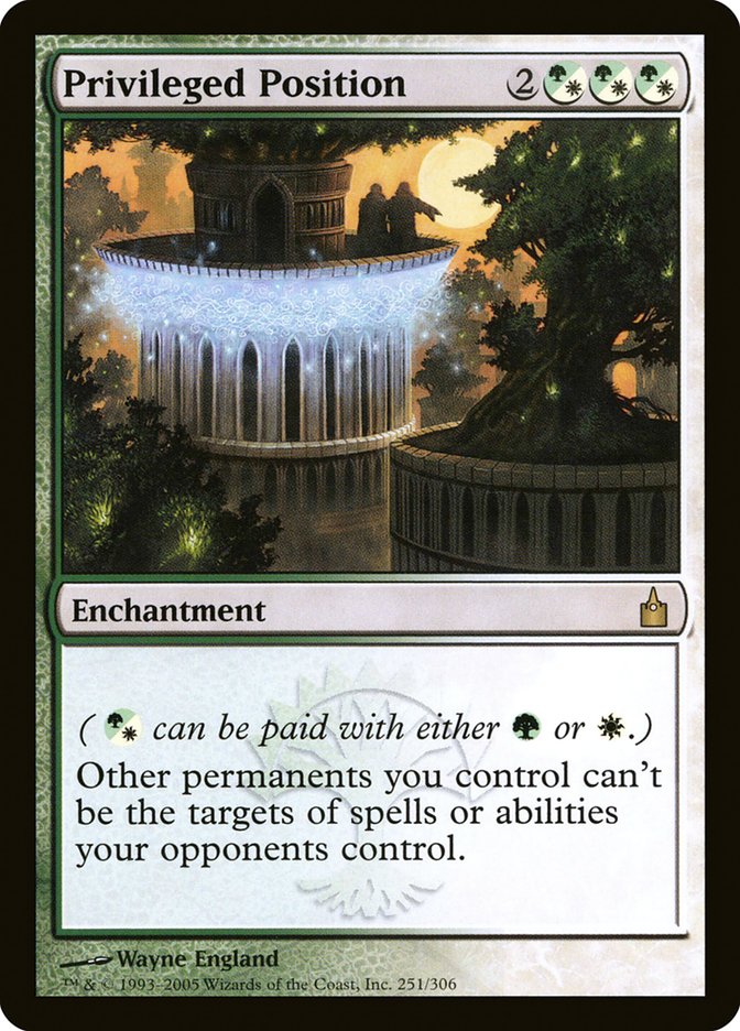 Privileged Position [Ravnica: City of Guilds] MTG Single Magic: The Gathering | Red Claw Gaming