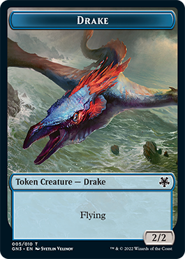 Soldier // Drake Double-Sided Token [Game Night: Free-for-All Tokens] MTG Single Magic: The Gathering | Red Claw Gaming