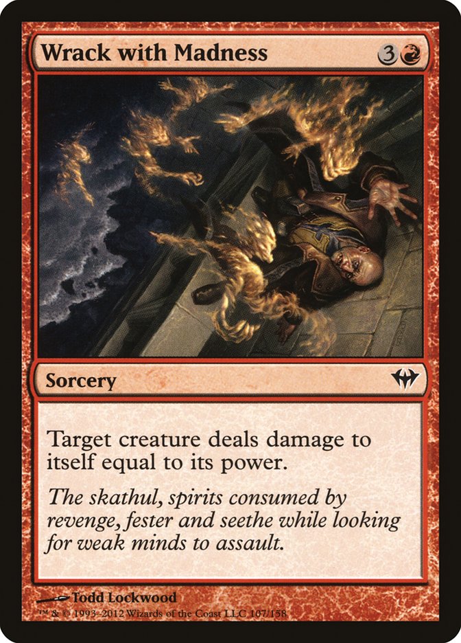 Wrack with Madness [Dark Ascension] MTG Single Magic: The Gathering | Red Claw Gaming