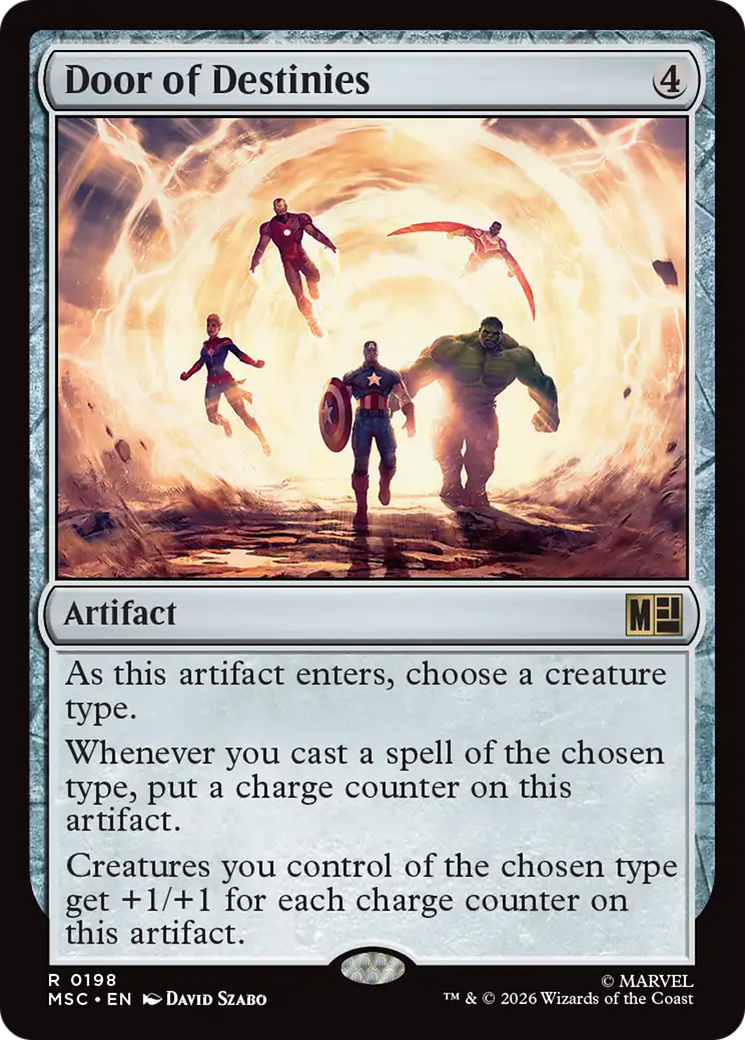Door of Destinies [Marvel Super Heroes Commander] MTG Single Magic: The Gathering | Red Claw Gaming