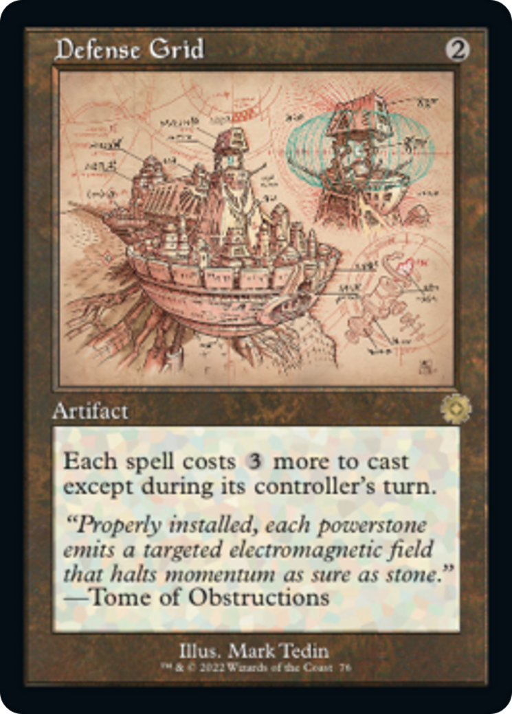 Defense Grid (Retro Schematic) [The Brothers' War Retro Artifacts] MTG Single Magic: The Gathering | Red Claw Gaming
