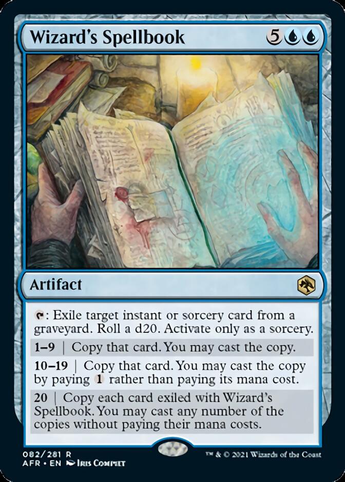Wizard's Spellbook [Dungeons & Dragons: Adventures in the Forgotten Realms] MTG Single Magic: The Gathering | Red Claw Gaming