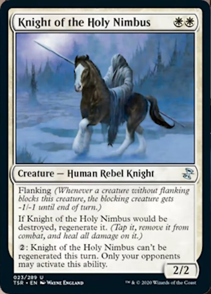 Knight of the Holy Nimbus [Time Spiral Remastered] MTG Single Magic: The Gathering | Red Claw Gaming