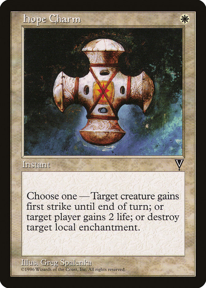 Hope Charm [Visions] MTG Single Magic: The Gathering | Red Claw Gaming