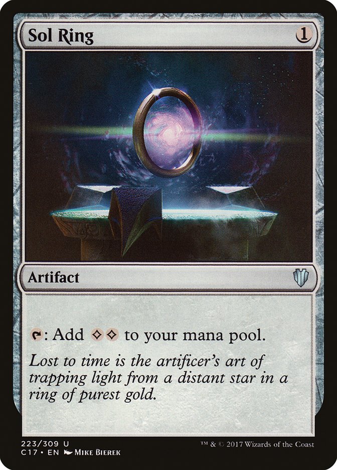 Sol Ring [Commander 2017] MTG Single Magic: The Gathering | Red Claw Gaming