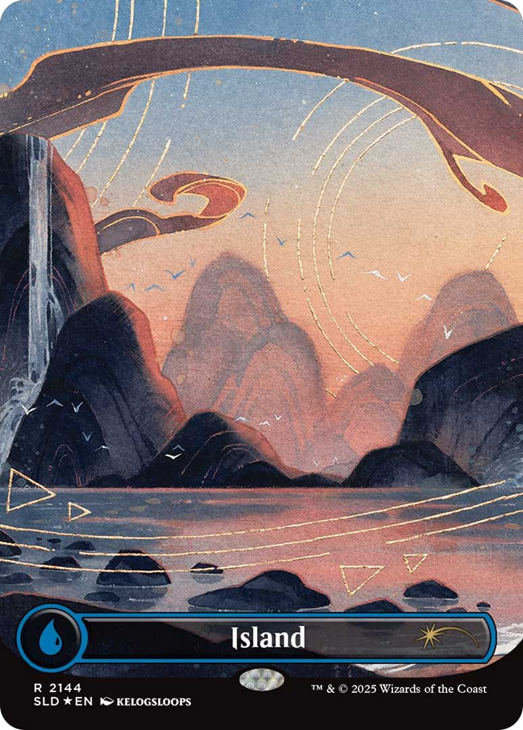 Island (2144) [Secret Lair Drop Series] MTG Single Magic: The Gathering | Red Claw Gaming