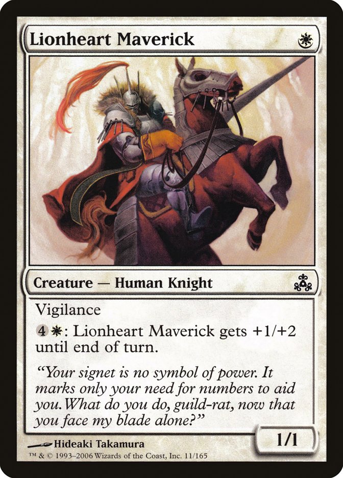 Lionheart Maverick [Guildpact] MTG Single Magic: The Gathering | Red Claw Gaming