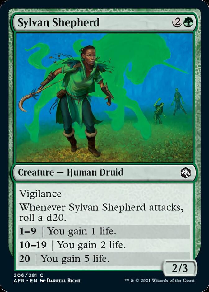 Sylvan Shepherd [Dungeons & Dragons: Adventures in the Forgotten Realms] MTG Single Magic: The Gathering | Red Claw Gaming