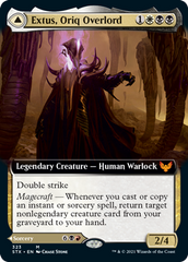Extus, Oriq Overlord // Awaken the Blood Avatar (Extended Art) [Strixhaven: School of Mages] MTG Single Magic: The Gathering | Red Claw Gaming