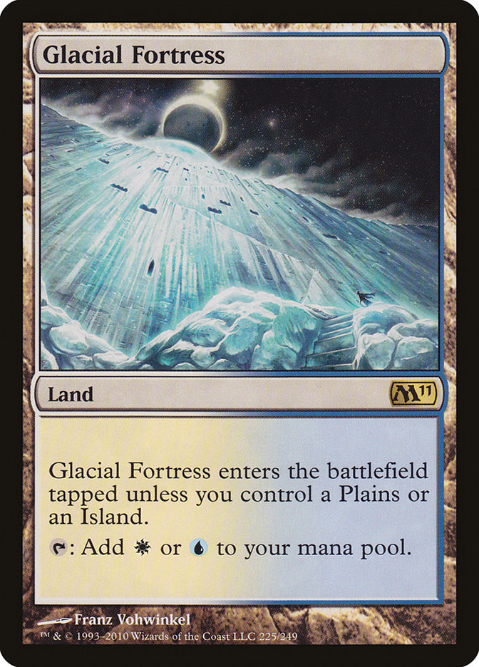 Glacial Fortress [Magic 2011] MTG Single Magic: The Gathering | Red Claw Gaming