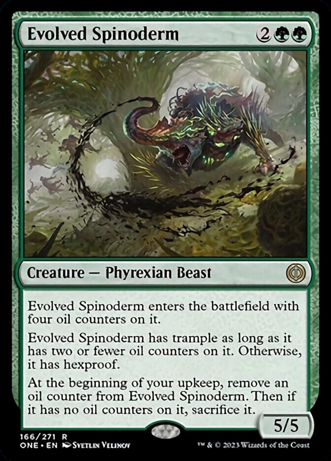 Evolved Spinoderm [Phyrexia: All Will Be One] MTG Single Magic: The Gathering | Red Claw Gaming