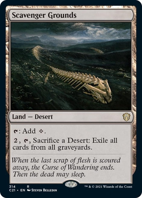 Scavenger Grounds [Commander 2021] MTG Single Magic: The Gathering | Red Claw Gaming