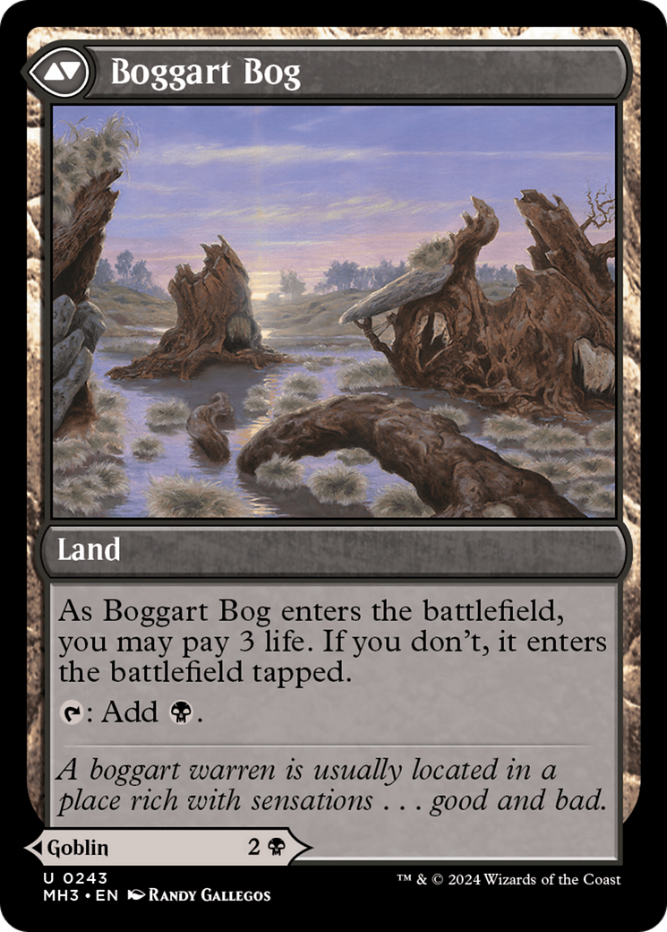 Boggart Trawler // Boggart Bog [Modern Horizons 3] MTG Single Magic: The Gathering | Red Claw Gaming