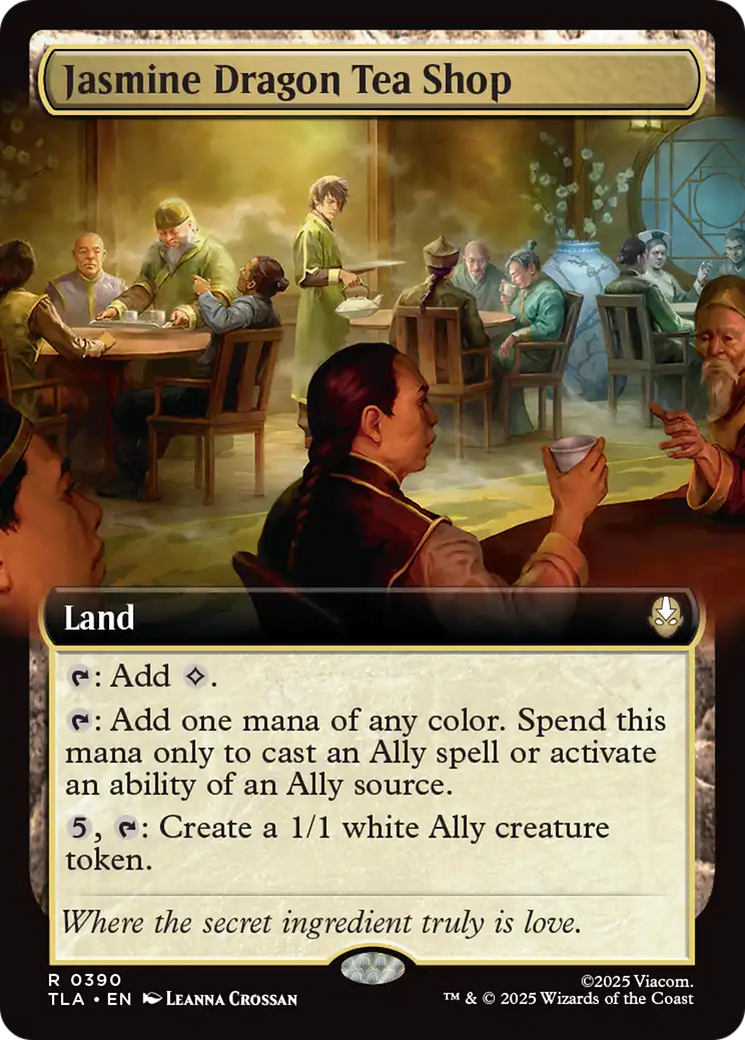 Jasmine Dragon Tea Shop (Extended Art) [Avatar: The Last Airbender] MTG Single Magic: The Gathering | Red Claw Gaming