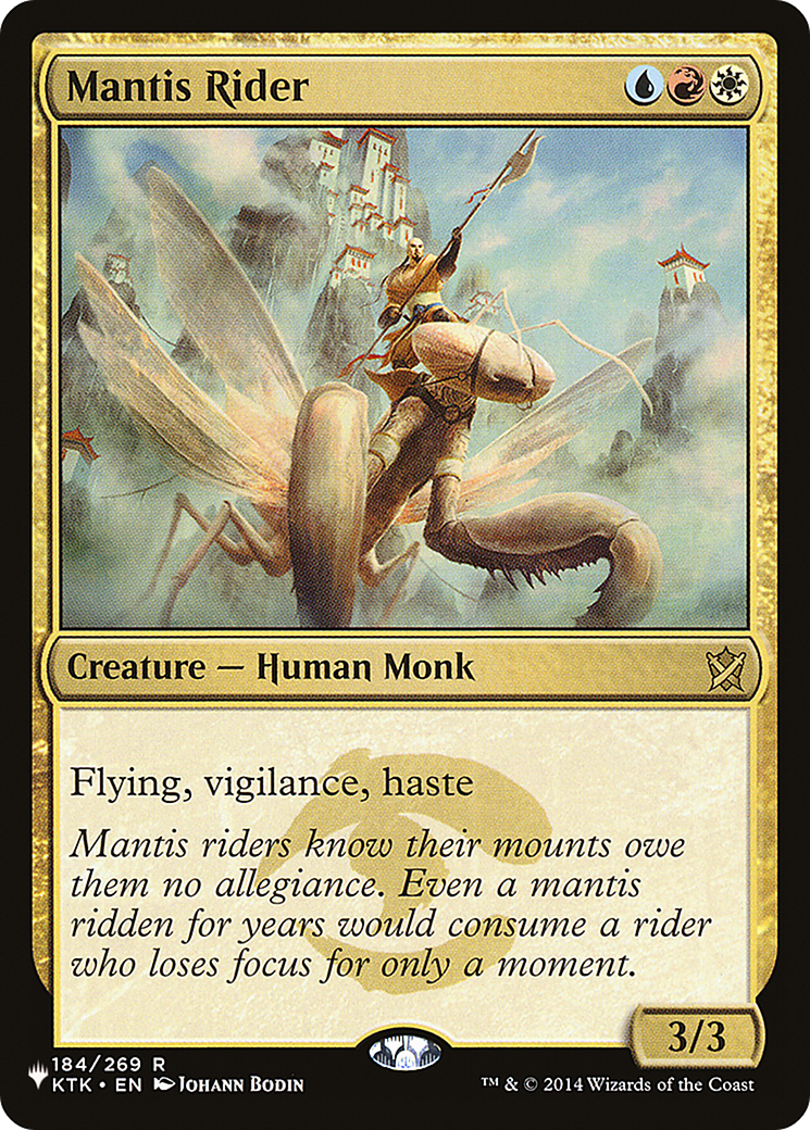 Mantis Rider [The List] MTG Single Magic: The Gathering | Red Claw Gaming