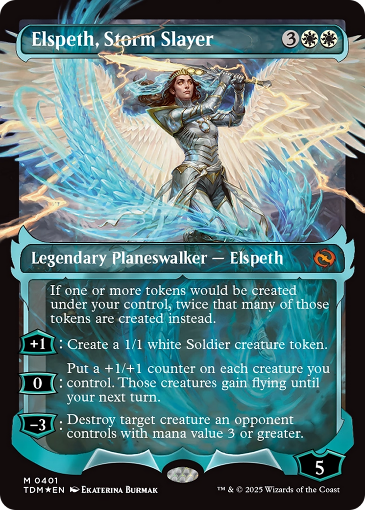 Elspeth, Storm Slayer (Showcase) (Japanese) [Tarkir: Dragonstorm] MTG Single Magic: The Gathering | Red Claw Gaming