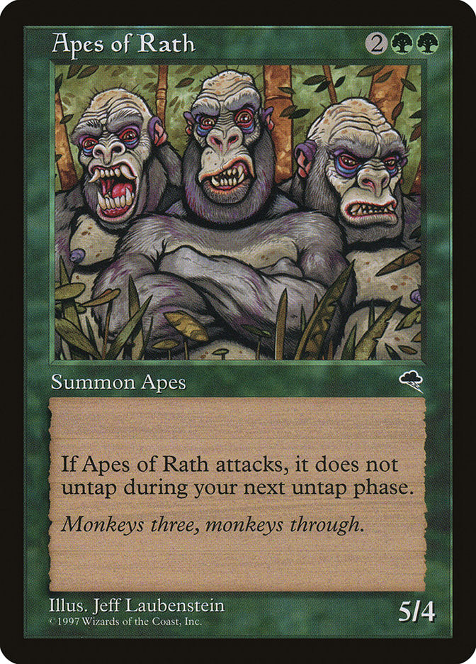Apes of Rath [Tempest] MTG Single Magic: The Gathering | Red Claw Gaming