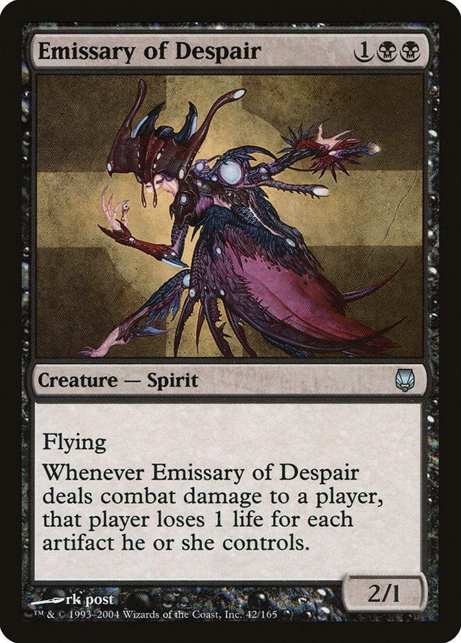 Emissary of Despair [Darksteel] MTG Single Magic: The Gathering | Red Claw Gaming