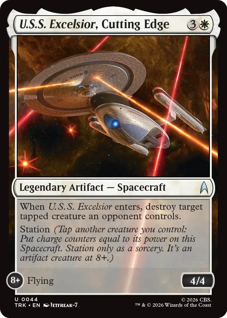 U.S.S. Excelsior, Cutting Edge [Star Trek] | Red Claw Gaming