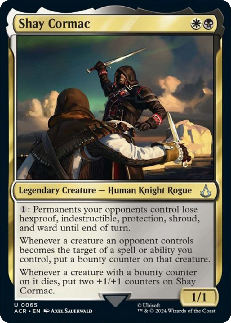 Shay Cormac [Assassin's Creed] MTG Single Magic: The Gathering | Red Claw Gaming