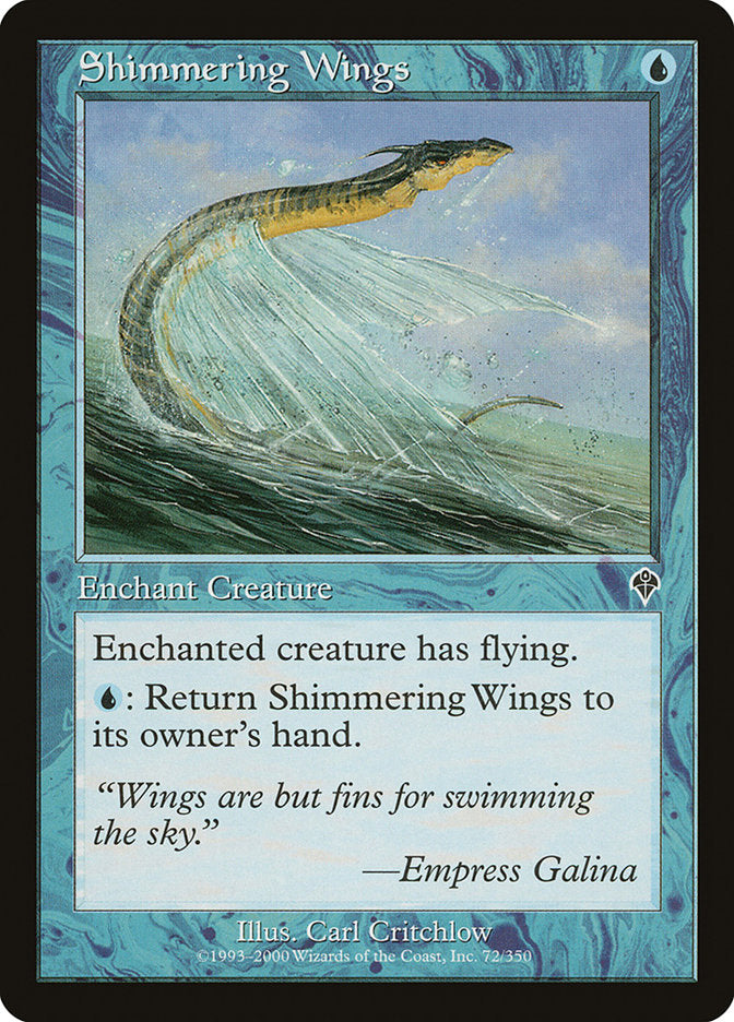 Shimmering Wings [Invasion] MTG Single Magic: The Gathering | Red Claw Gaming