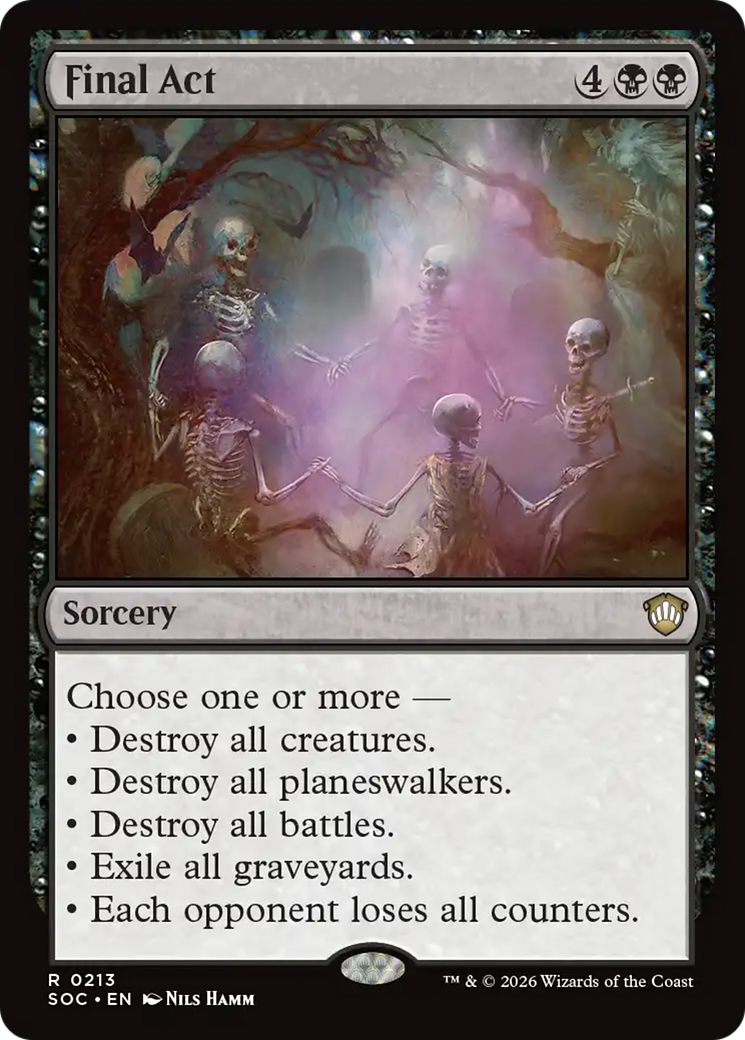 Final Act [Secrets of Strixhaven Commander] MTG Single Magic: The Gathering | Red Claw Gaming