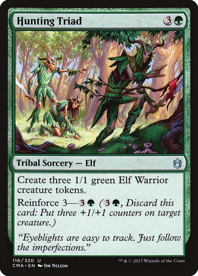 Hunting Triad [Commander Anthology] MTG Single Magic: The Gathering | Red Claw Gaming