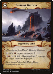 Vance's Blasting Cannons // Spitfire Bastion [Ixalan] MTG Single Magic: The Gathering | Red Claw Gaming