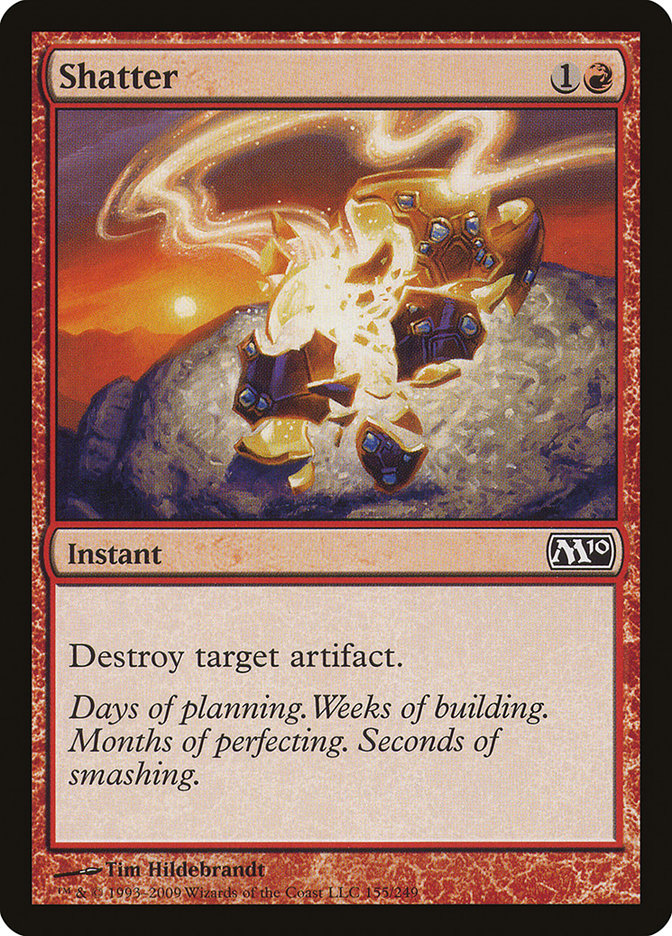Shatter [Magic 2010] MTG Single Magic: The Gathering | Red Claw Gaming