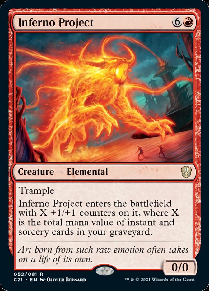 Inferno Project [Commander 2021] MTG Single Magic: The Gathering | Red Claw Gaming