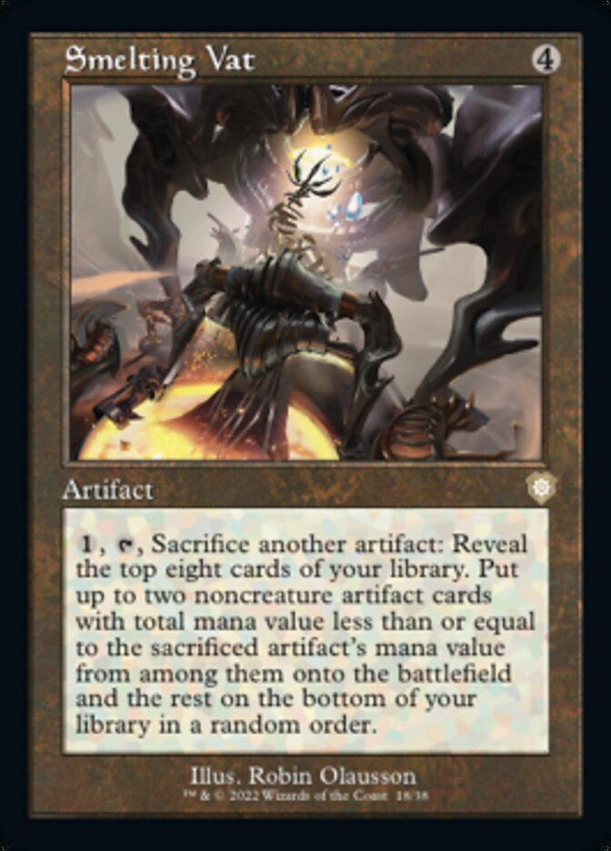 Smelting Vat (Retro) [The Brothers' War Commander] MTG Single Magic: The Gathering | Red Claw Gaming