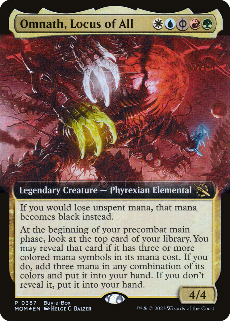 Omnath, Locus of All (Buy-A-Box) [March of the Machine] MTG Single Magic: The Gathering    | Red Claw Gaming