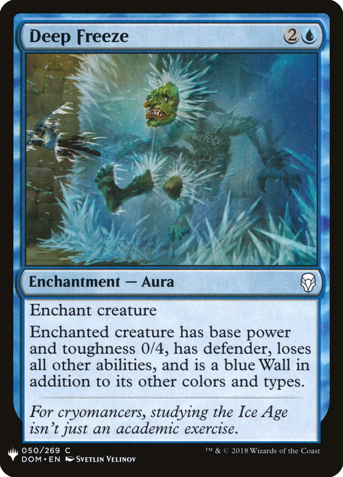 Deep Freeze [Mystery Booster] MTG Single Magic: The Gathering | Red Claw Gaming