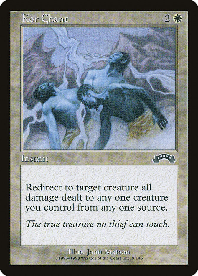 Kor Chant [Exodus] MTG Single Magic: The Gathering | Red Claw Gaming