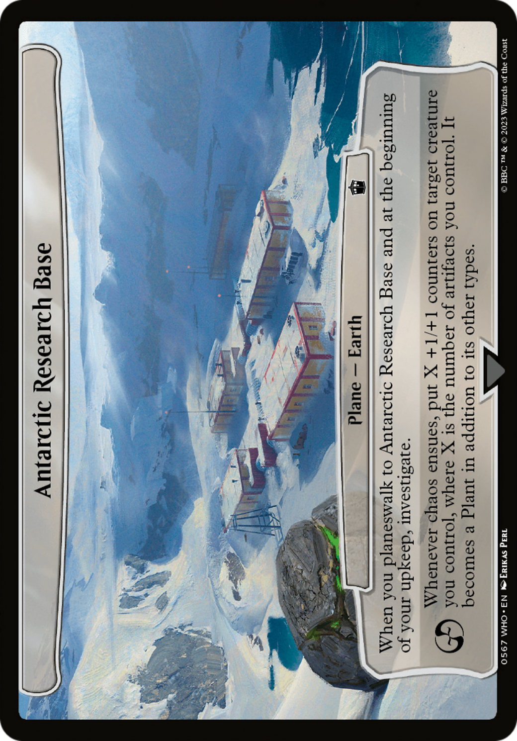 Antarctic Research Base [Doctor Who] MTG Single Magic: The Gathering | Red Claw Gaming