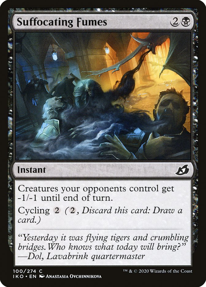 Suffocating Fumes [Ikoria: Lair of Behemoths] MTG Single Magic: The Gathering | Red Claw Gaming