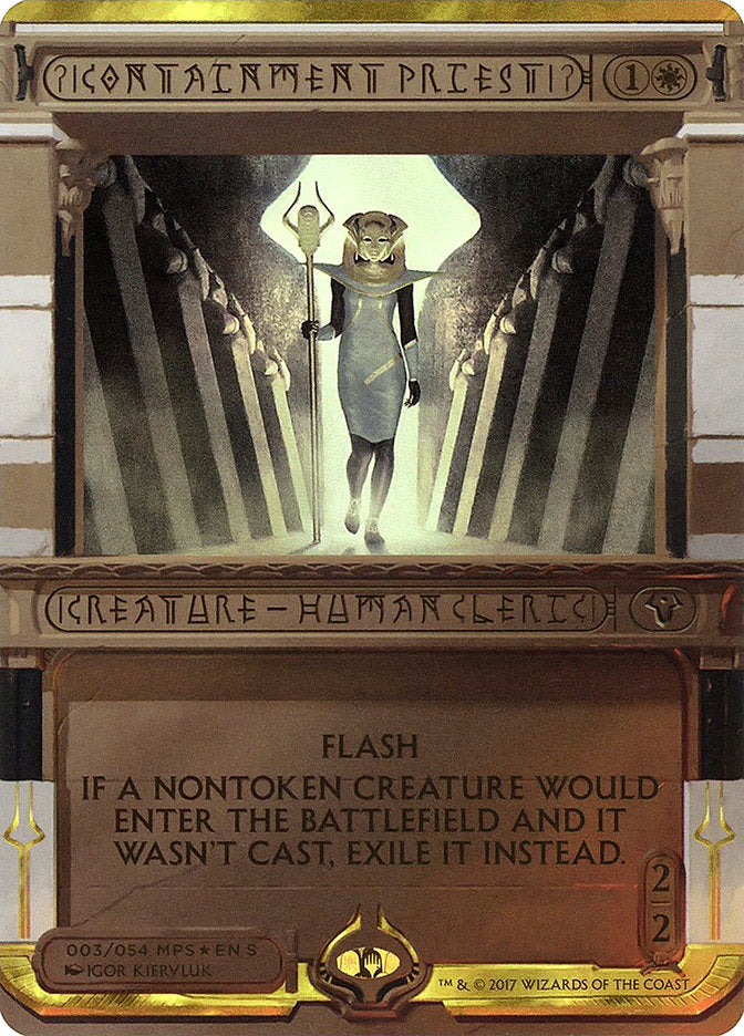 Containment Priest (Invocation) [Amonkhet Invocations] MTG Single Magic: The Gathering | Red Claw Gaming