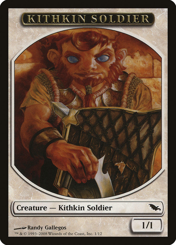 Kithkin Soldier Token [Shadowmoor Tokens] MTG Single Magic: The Gathering | Red Claw Gaming