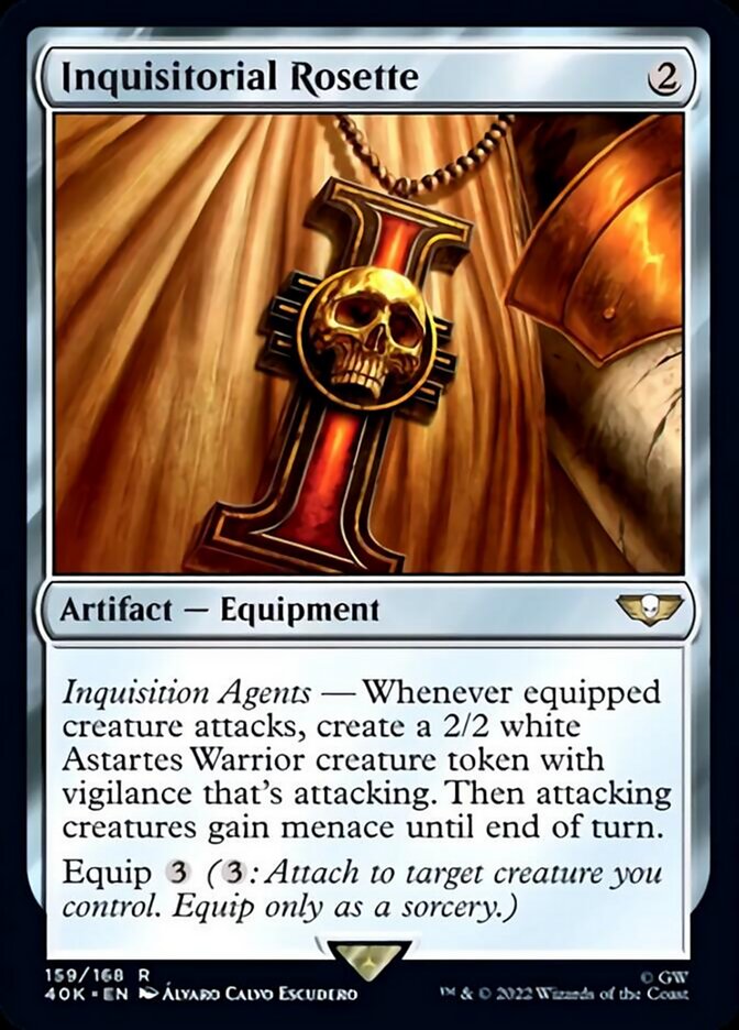 Inquisitorial Rosette [Warhammer 40,000] MTG Single Magic: The Gathering | Red Claw Gaming